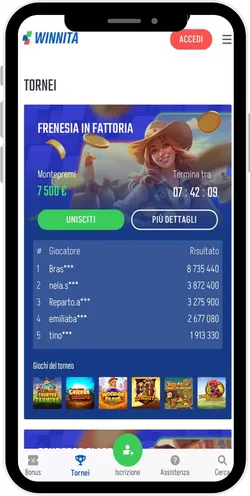 Conferma aggiunta app Winnita iOS