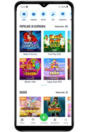 Installate l'applicazione